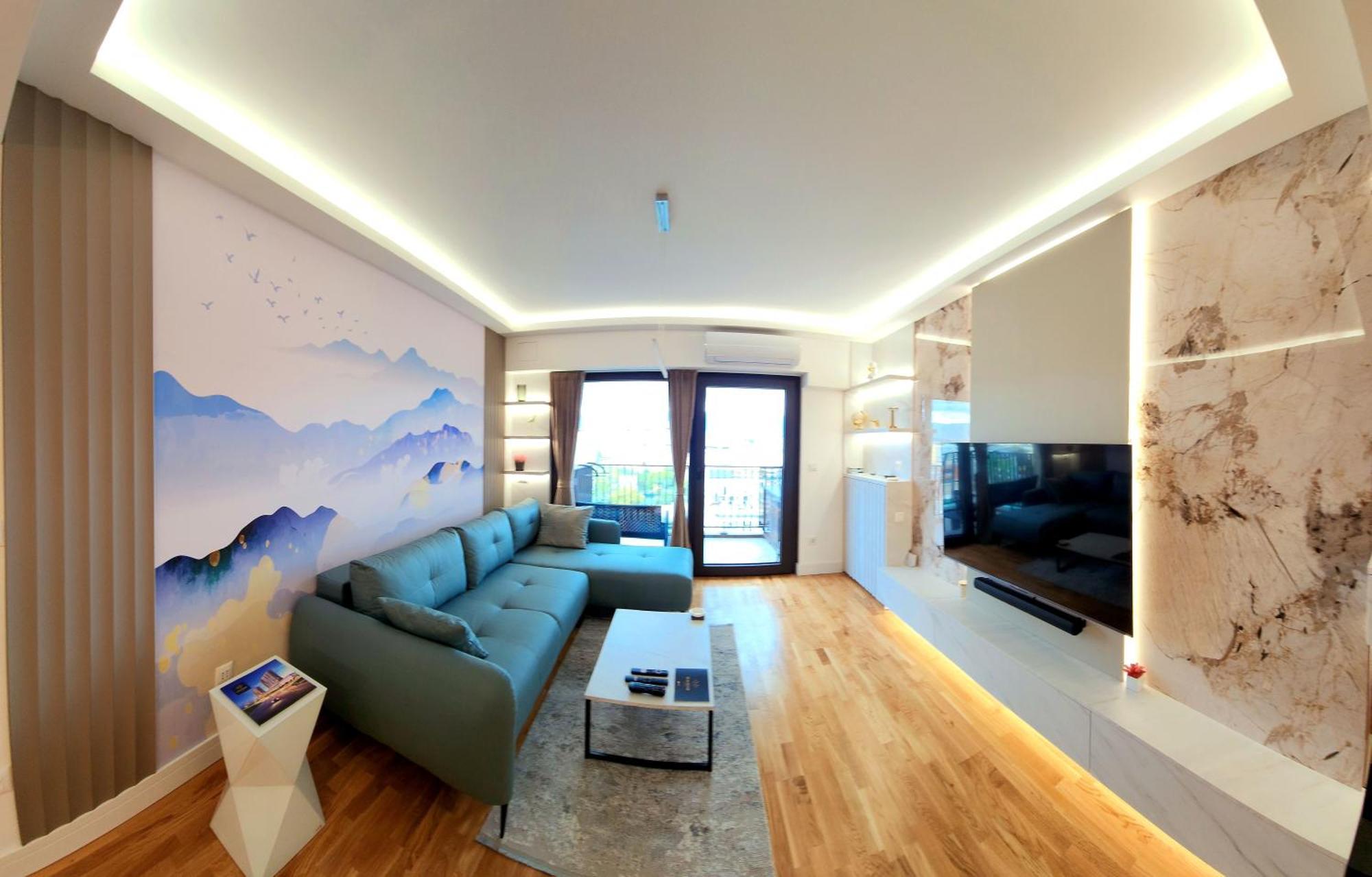 Diamond Residences 10Th Fl. Lux Apt. W/ City View Skopje Exterior photo