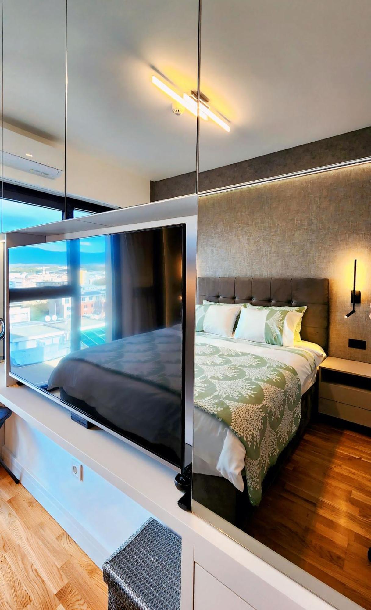 Diamond Residences 10Th Fl. Lux Apt. W/ City View Skopje Exterior photo